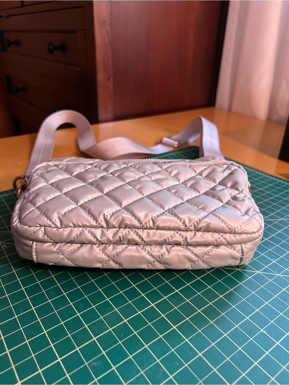 Mz Wallace Camera Bag in Oyster - Picture 4 of 12